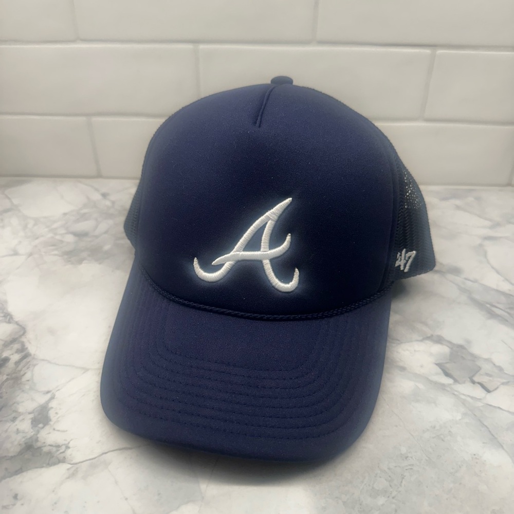 47 Brand Navy Cap with White Accents
